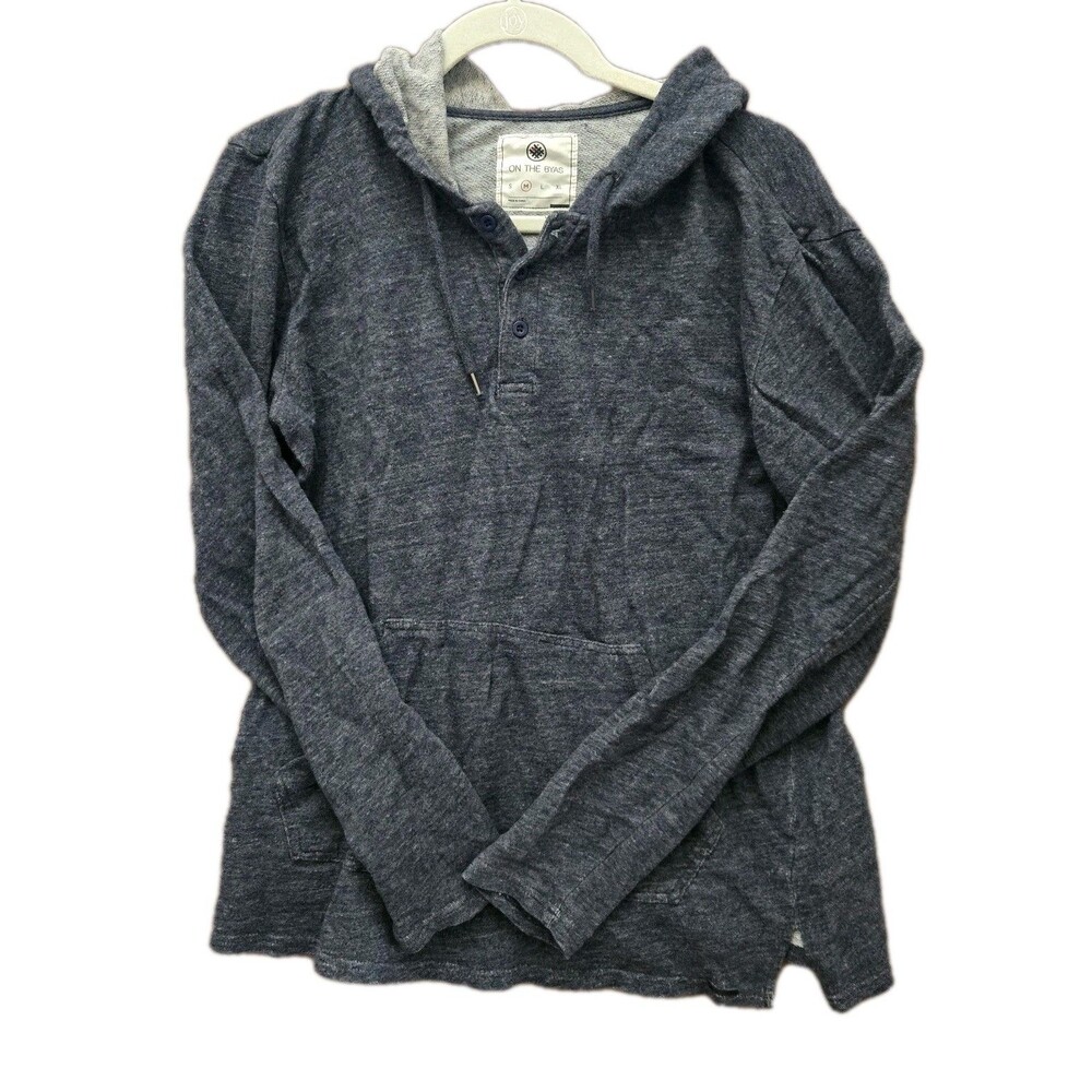 On the Byas Shirt Mens Size M Casual Pocket Button Up Grayish Color Long Sleeve